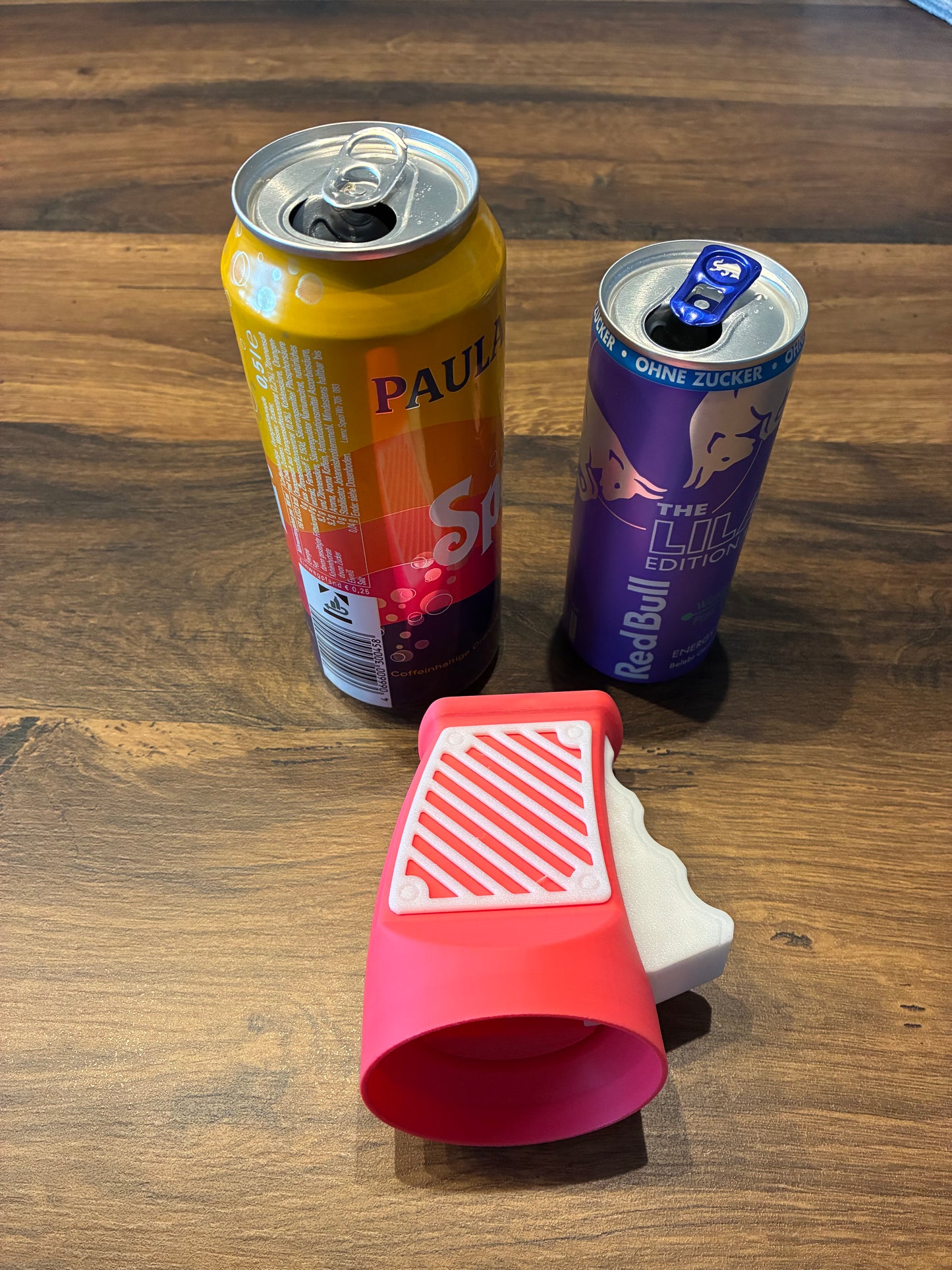 Praktischer 3D-gedruckter Dosenöffner für 250–500ml Dosen – perfekt fürs Camping & bei langen Fingernägeln oder für Menschen mit Handicap