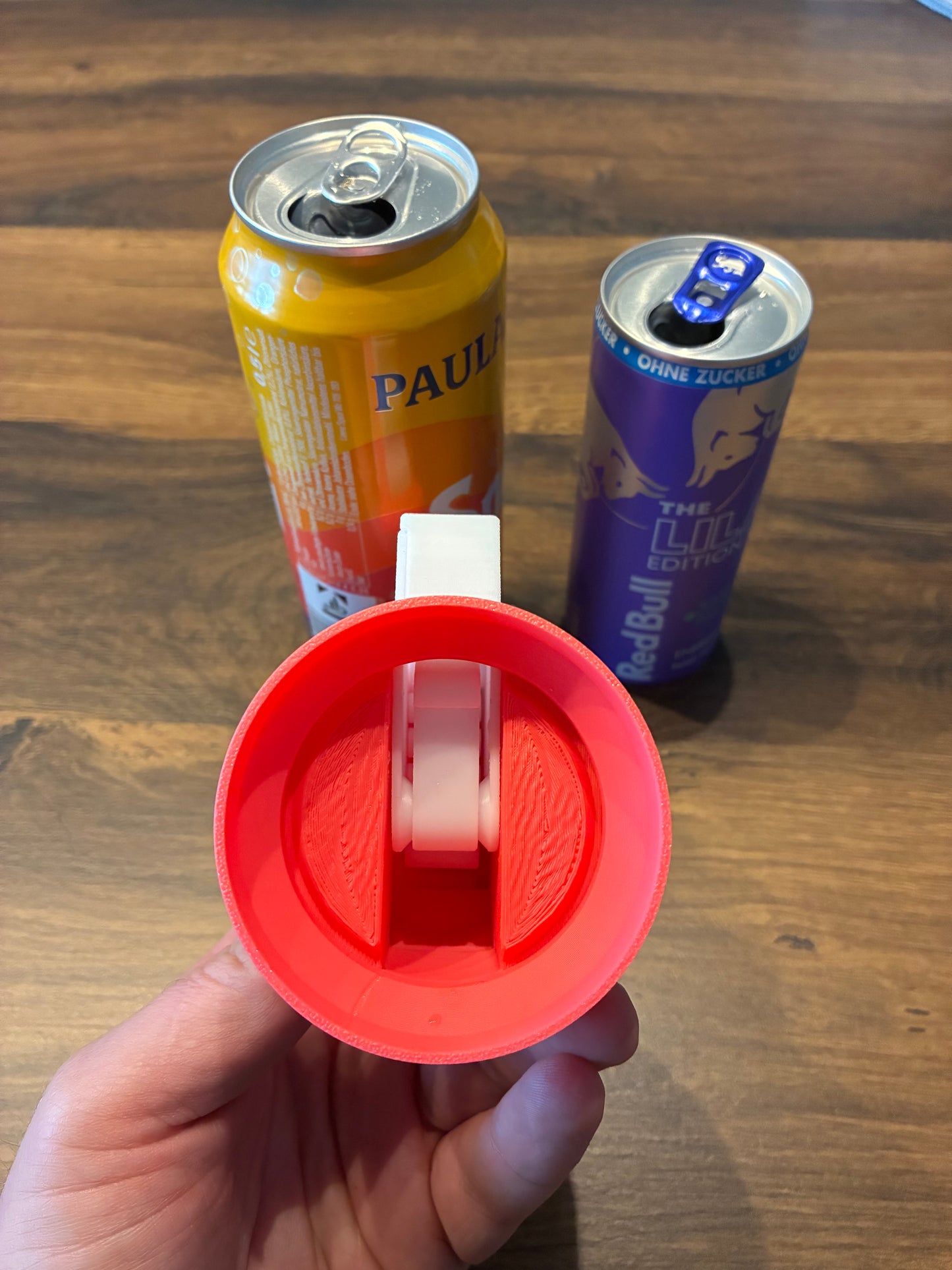 Praktischer 3D-gedruckter Dosenöffner für 250–500ml Dosen – perfekt fürs Camping & bei langen Fingernägeln oder für Menschen mit Handicap